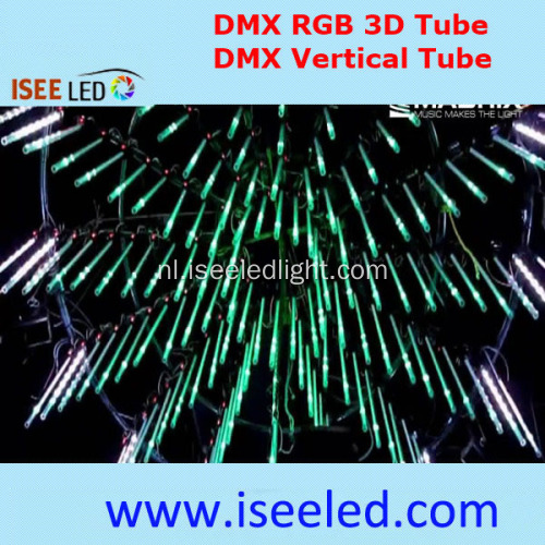 Muziek 3D DMX Tube Light Compatibel met Madrix